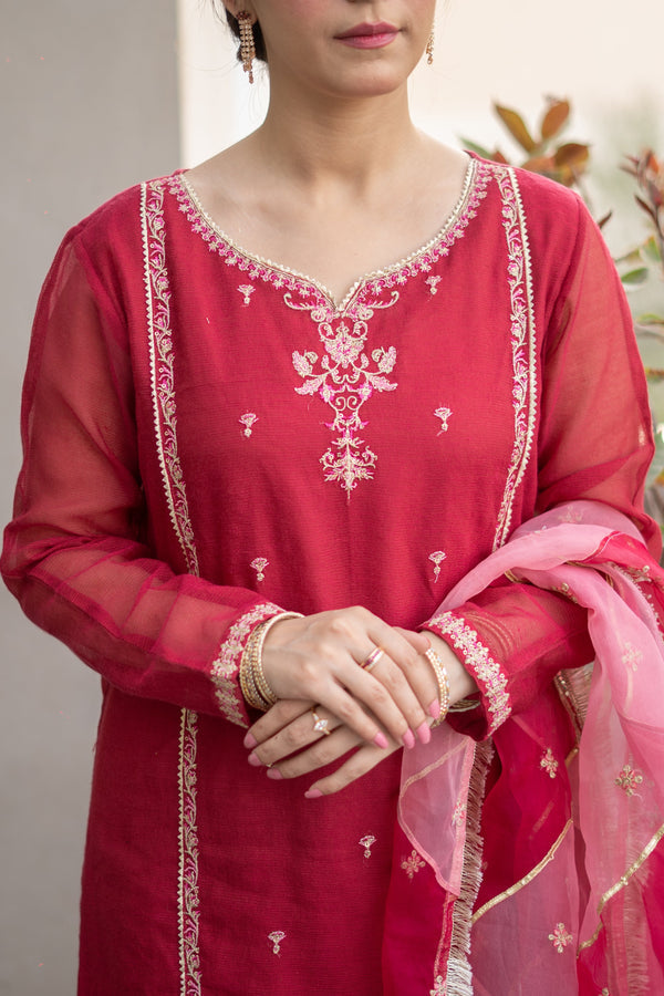 OMAL KOMAL LAWN 3PC FESTIVE DRESS SLE- 007MW