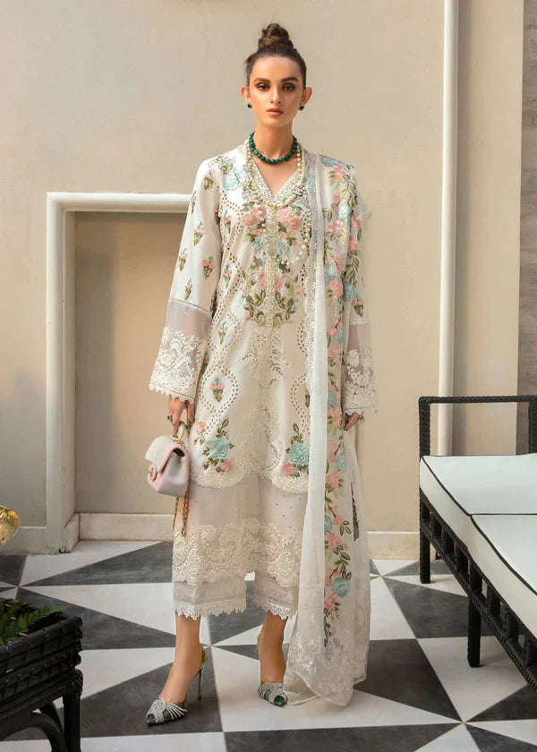 MONSOON BLOOMS DHANAK Three Piece WInter Collection FCC