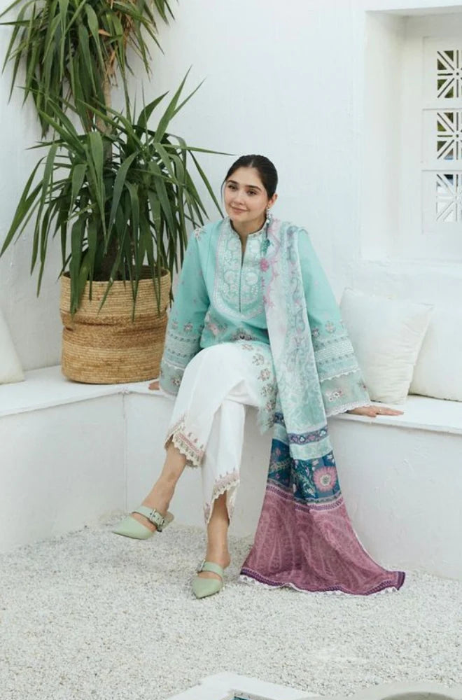 Zarashahjhan Embroidered Dhanak Three Piece FCC-COCO-01