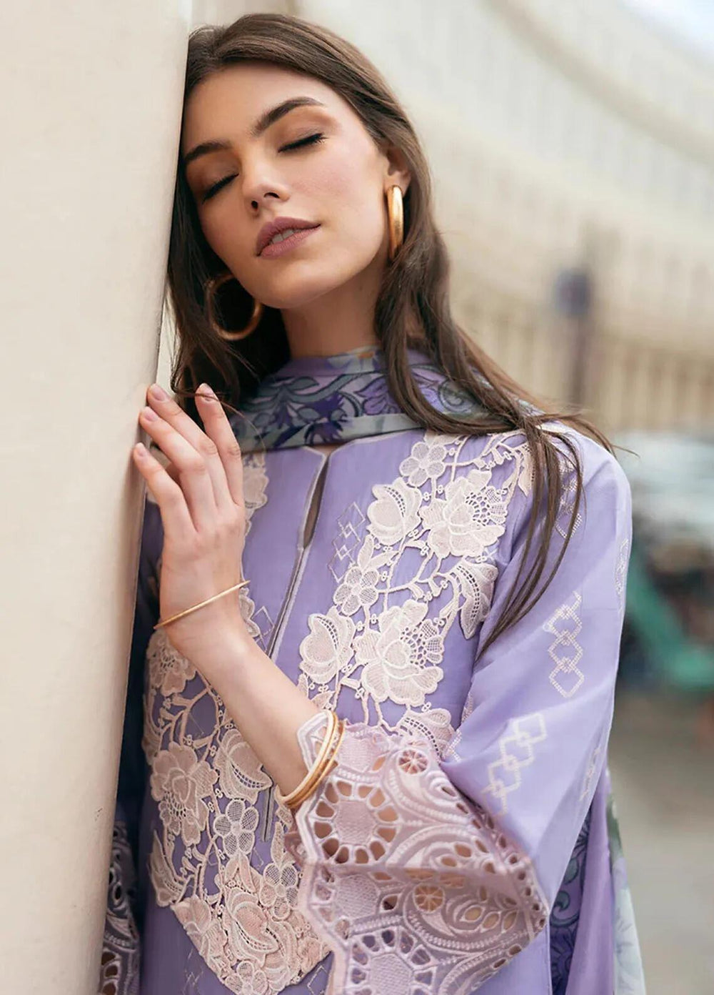 MUSQ 3PC LAWN EMBROIDERY