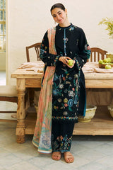 COCO ZARA 3PC EMBROIDERED SUIT SLEMW- 102