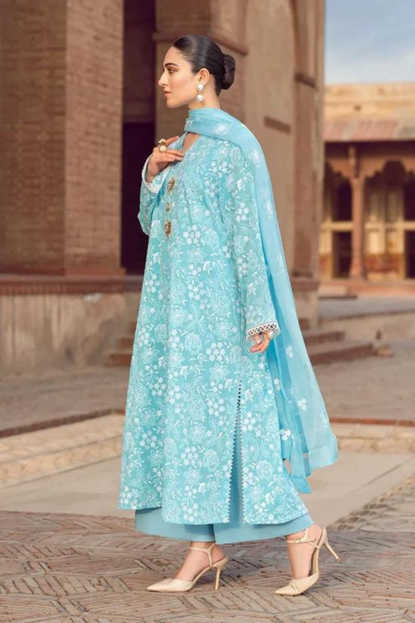 BAREEZE LAWN EMBROIDERED 3PC SLEMW- 111