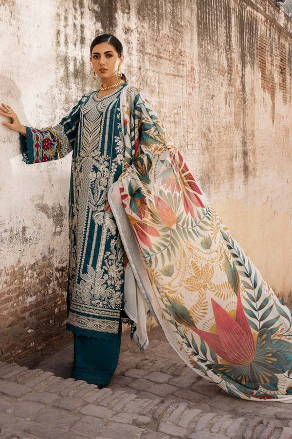 Embroidered Lawn 3 Piece FCET-1051