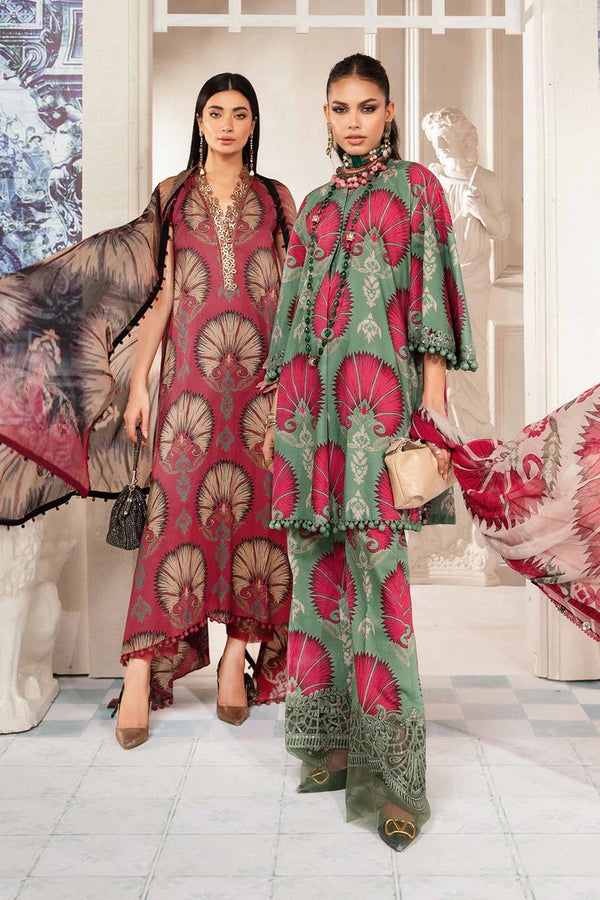 MARIA.B M-PRINTS 3PC LAWN SL-MW-109