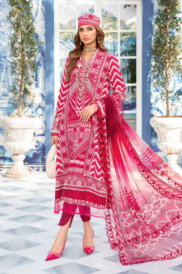 MARIA.B M-PRINTS 3PC LAWN SL-902MW