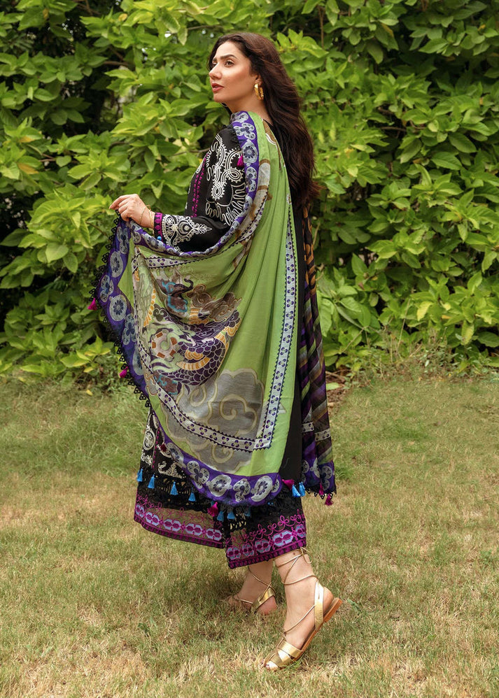 SIRAA BY SADAF 3PC EMBROIDERED LAWN SL-88-ME