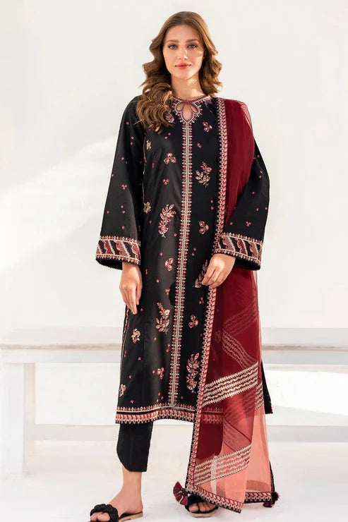 jazmin Embroidered Lawn Three Piece SL-1019