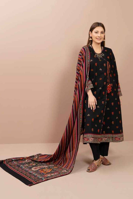 Kayseria Embroidered Dhanak Three Piece FCC-KR-890