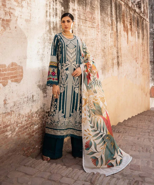 Embroidered Lawn 3 Piece FCET-1051