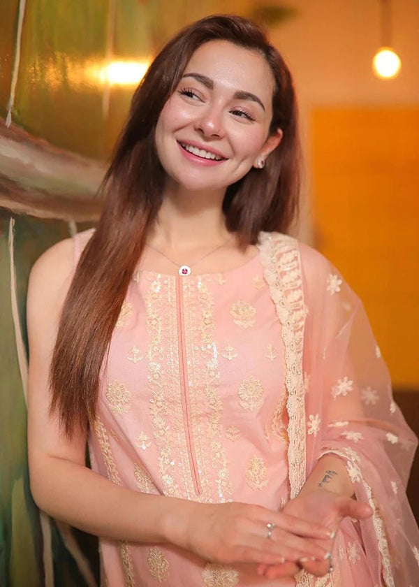 HANIA AMIR EMBROIDERED 3PC SLEW- 009