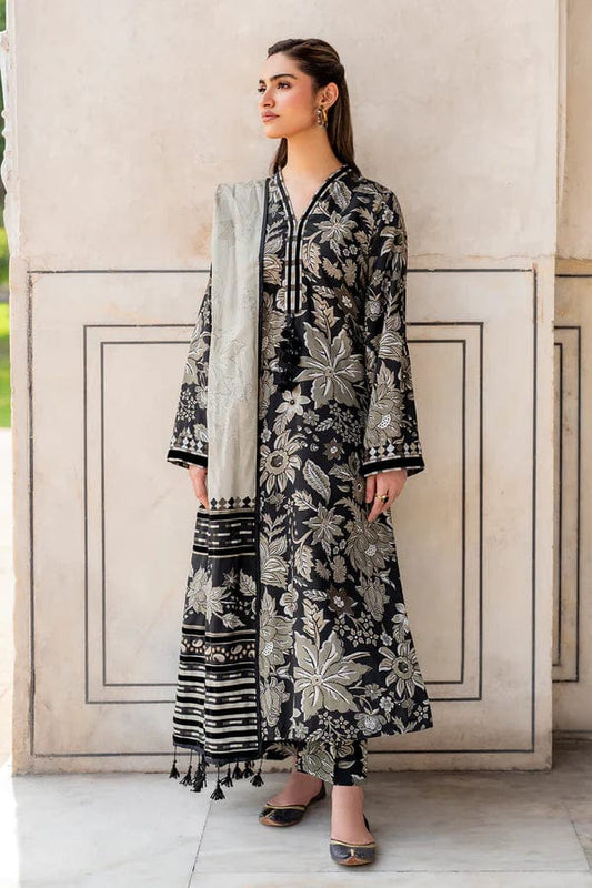 D-786 Printed Lawn 3pc