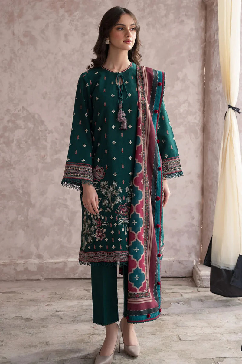 jazmin Embroidered Lawn Three Piece SL-1001