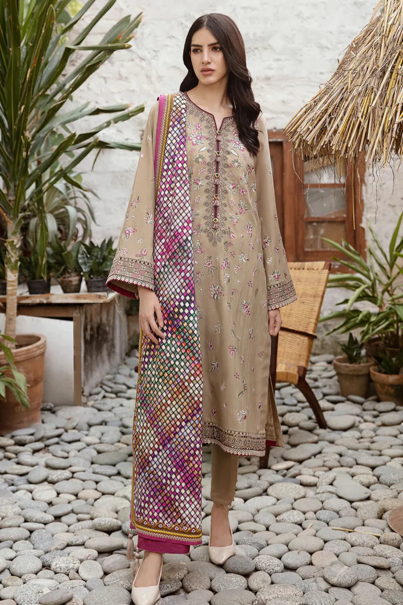 Maria B Embroidered Lawn Three Piece SL-846