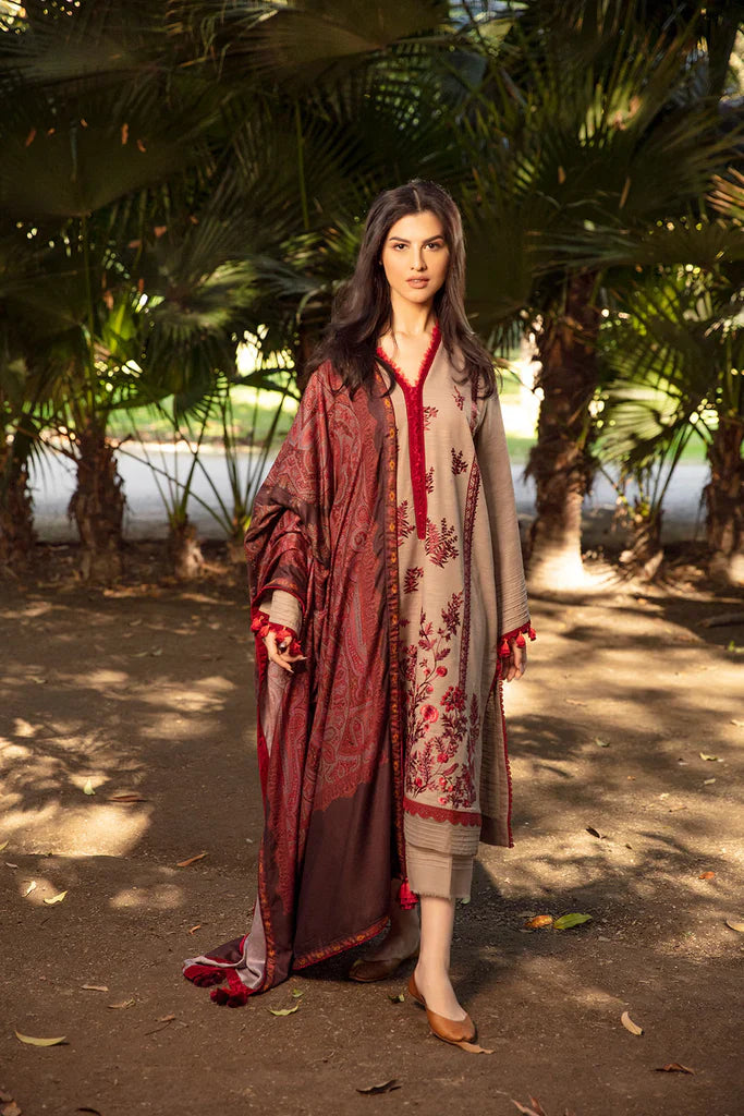 Sobia nazir Embroidered Lawn Three Piece SL-885
