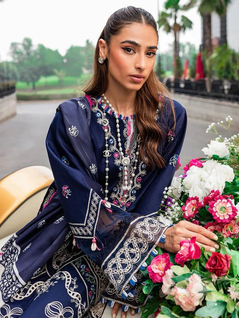 Sobia nazir Embroidered Lawn Three Piece SL-964