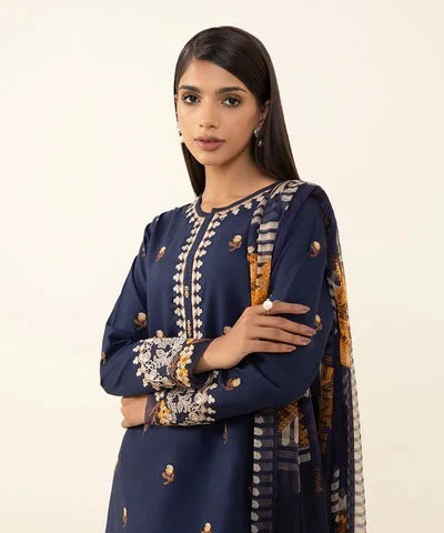 Sapphire Embroidered Lawn Three Piece SL-999