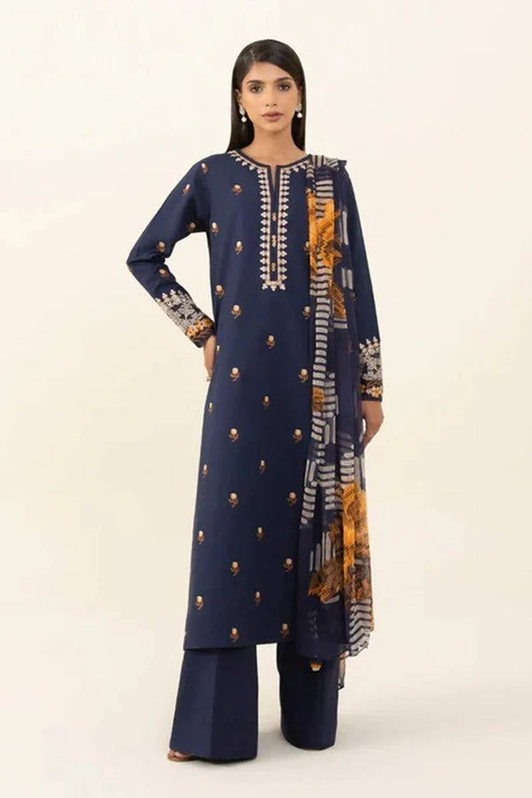 Sapphire Embroidered Lawn Three Piece SL-999