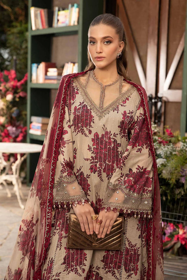 MARIA.B LAWN PRINTED 3PC SL_666MW