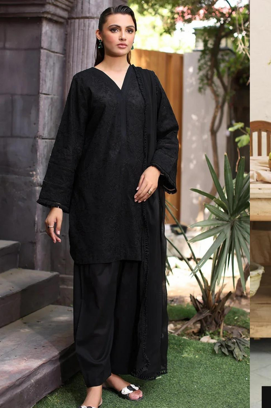 MARIA.B  3PC Lawn Embroidered A516
